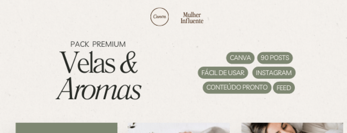 Pack Velas e Aromas